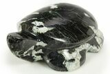 Carved Alkali-Feldspar Turtle - Philippines #308610-1